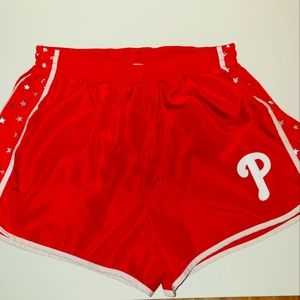 PINK Victoria's Secret Red Athletic Shorts
